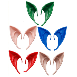 Orecchie da Fata in TPE per Halloween, Direttamente dalla Fabbrica, per Bambini e Adulti, Orecchie da Elfo per Feste a Tema, Cosplay e Natale - Product Image 1