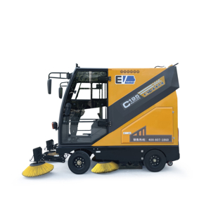 Popular Four-wheel <b>Floor</b> <b>Cleaning</b> Road Sweepers C195 Commercial <b>Machine</b> for Community Street High Performance - Product Image 5