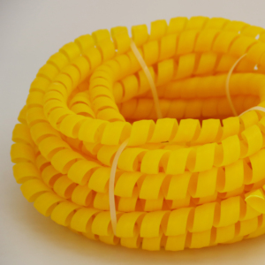 HJYAJZT Brand <strong>High</strong> <strong>Quality</strong> PA PP Colored <strong>Spiral</strong> <strong>Rubber</strong> Plastic <strong>Hose</strong> Cable Protector - Product Image 3