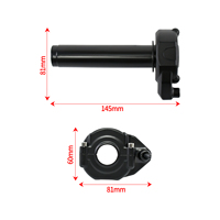 Poignée d'accélérateur en alliage d'aluminium CNC AFZ pour Light Bee, poignée torsadée modifiée haute performance pour vélo électrique Segway X260