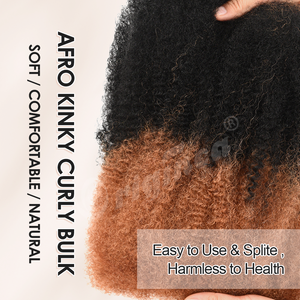 Tóc nối tết tóc người nguyên chất Micro Twist đã được duỗi sẵn, bán buôn, tóc xoăn tự nhiên kiểu Afro đang giảm giá - Product Image 6