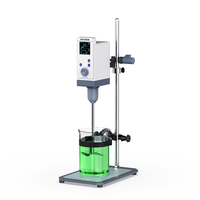 Agitador de Laboratorio LICHEN OES-F de 2000 rpm y 50 000 mPa con Detección de Torque LCD para Mezclas de Alta Viscosidad en Laboratorios Farmacéuticos y Químicos