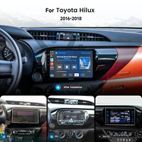 Pemutar Multimedia mobil, Kepala Unit Stereo mobil 10 inci Android Radio Qualcomm 8 + 256G layar Carplay untuk Tacoma 2015-202