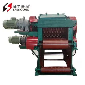 Drum Wood Chipper Machine Wood Crusher For Ripping Wood For Sale