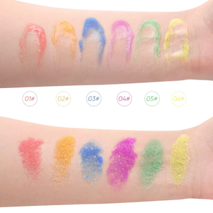 Set pelembap dan pelembap bibir Vegan, <span class=keywords><strong>Scrub</strong></span> dan balm Eksfoliasi bibir, label pribadi 6 rasa, perawatan bibir buah organik - Product Image 5