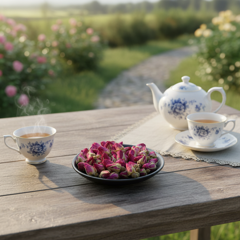 China Origin Pure Dried Pink Rose
