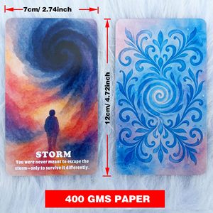 <span class=keywords><strong>Cartas</strong></span> <span class=keywords><strong>de</strong></span> Oráculo <span class=keywords><strong>de</strong></span> Papel Impresas a Todo Color, Ecológicas y Personalizadas al por Mayor, Mazo <span class=keywords><strong>de</strong></span> 54 <span class=keywords><strong>Cartas</strong></span> <span class=keywords><strong>de</strong></span> Tarot <span class=keywords><strong>para</strong></span> Sanación Espiritual, OEM ODM - Product Image 4