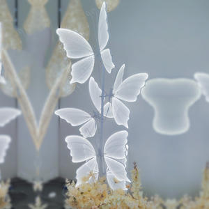 Alas de Tul con Forma de Trébol de Cuatro Hojas, Mariposa de Simulación Luminosa, Luces Decorativas para Boda, Accesorios para Boda, Lámparas. - Product Image 4