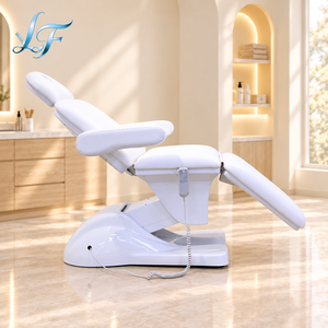 Fauteuil électrique pour soins du visage, lit d'esthétique inclinable réglable, <span class=keywords><strong>table</strong></span> de massage pour spa, salon de beauté, équipement pour tatouage et extensions de cils - Product Image 2