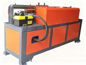 Hoge snelheid automatische wapeningstaalstaaf spoel draadricht- en snijmachine met servomotor - Product Image 6
