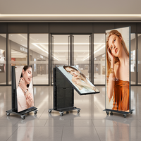 Écran publicitaire LED intelligent pliable et mobile P2.5/P2.0, portable, pour intérieur/extérieur, HDR10+, étanche IP65