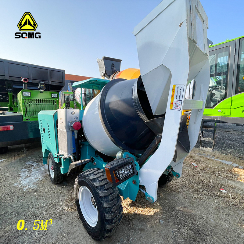 Mini Concrete Mixer Self Loading Concrete