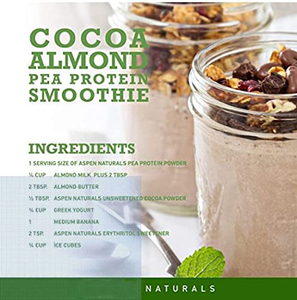 ירוק אפונה ללא בטעם חלבון אבקת חלבון ירוק לא gmo טבעוני למבוגרים בשקיות - Product Image 4