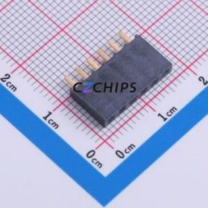 SSW-106-01-G-S Pin <b>Socket</b> Through hole Component (THT),P=2.54mm Connector 2.54mm Square Hole Through Hole <b>Single</b> Row - Product Image 1