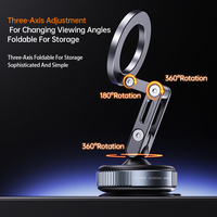 Soporte Magnético y de Succión al Vacío para Teléfono Móvil Nuofan X53, Ajustable en 360 Grados y Altura Flexible, para Escritorio