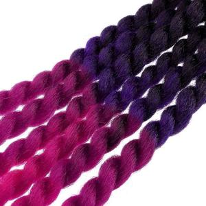 Decoraciones Coloridas para <span class=keywords><strong>Cascos</strong></span> de Moto, Trenzas para <span class=keywords><strong>Cascos</strong></span> de Motocicleta, 11 Colores, Trenza Doble, Cola de Caballo - Product Image 4