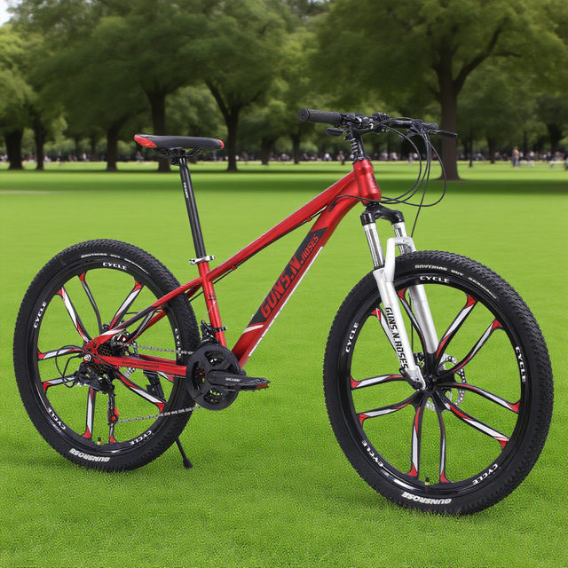 Carbon Steel Frame Mountain Bike 21 Speed MTB with 38 Front Fork 2.35 Tyres Factory Wholesale