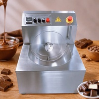 Nouvelle machine à chocolat JZJ15 élégante et tendance pour le tempérage et le moulage, prix compétitif, 5-15 kg/h