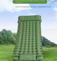 Matelas de couchage gonflable compact et ultraléger, matelas pneumatique en TPU imperméable, coussin portable pour la randonnée et le camping