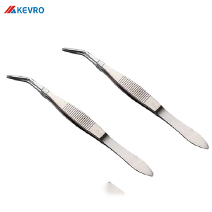 Industrial Grade Stainless Steel Tweezers 14cm 16cm 18cm Different Types Of Blunt End/Straight End Anti-Magnetic Tool - Product Image 3