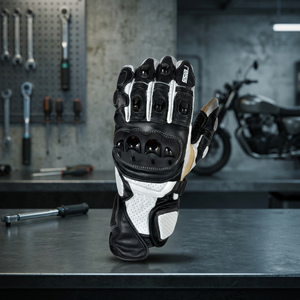 Professionnel de Qualité supérieure Gants De Course Moto SPS D'origine Knox Motocross Gants Léger Hommes Tendance Gant De Course VACHETTE - Product Image 3