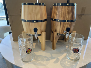 Barril de Vino de Madera Personalizado Más Vendido con Soporte para Whisky, Brandy, <span class=keywords><strong>Ron</strong></span>, Bourbon, Estilo Rústico, Ecológico - Product Image 6