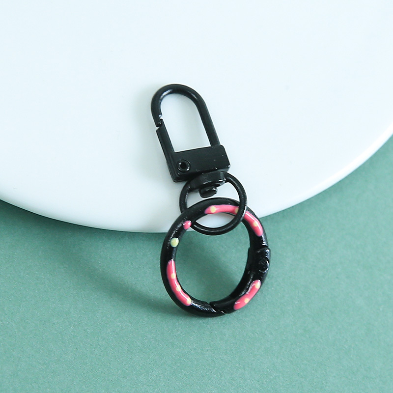 [Black] Donut Spring Door Hook