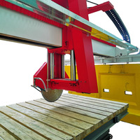 Hualong pierre machines HLSM-800 bloc de roche coupe granit marbre pont scie pierre dure découpeuse pour couper bloc de taille moyenne