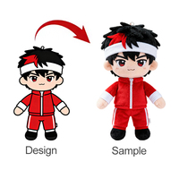 Peluche personnalisée, nouveau design, peluche douce, personnage d'anime, peluche humaine, jouet en peluche personnalisé pour filles, peluches personnalisées