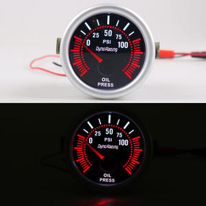 Hot-selling 12V Universal for <b>Auto</b> Meter 52mm Hydraulic Racing Instrument PSI Oil Pressure <b>Sensor</b> Light for Car Modification - Product Image 4