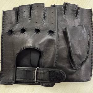 <span class=keywords><strong>Gants</strong></span> en cuir de chèvre pour hommes, personnalisés en usine, vente en gros dans l'Ouest, pour la conduite en <span class=keywords><strong>hiver</strong></span>, à la mode - Product Image 3