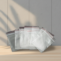 Sacs en plastique à fermeture éclair 2 mil transparents, étanches, refermables, avec logo personnalisé, pour emballage alimentaire, vente en gros