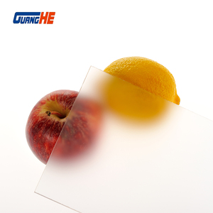 GUANGHE Hoja de acrílico fundido 3,05x2,05 5mm Hoja de plástico flexible delgada de acrílico Hoja de acrílico transparente gris oscuro - Product Image 2