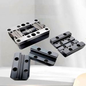 Morsa autocentrante di alta precisione ANDUUK con morsetto a quattro bracci e pinze a becchi piatti concentriche per lavorazioni meccaniche - Product Image 4
