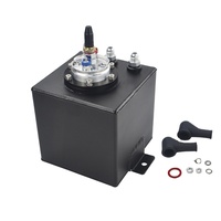 Tanque de Combustible de Aluminio de 2L con un Solo Orificio OUNUAN, con Bomba de Combustible 044, Rosca AN6, Modelo TK8344, Uso General