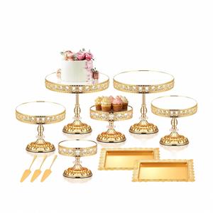 Hot Selling Crystal Eco-Friendly <b>Kitchen</b> Baking Cake and Dessert Decorating Stands with High Quality Cake Tools Dishwasher Safe - Product Image 1