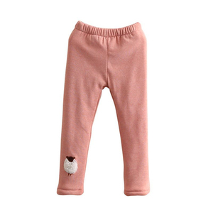 China Online Shop Children Girls Cotton Fabric Warm Winter Leggings From Kids Clothing Factory - Product Image 1