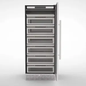 Hotsale peralatan rumah kulkas freezer untuk penggunaan di rumah 276L/308L pintu ganda lemari es dibangun di kulkas