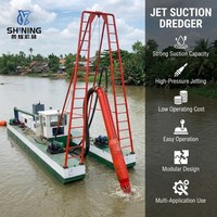 Pompe de dragage à jet modulaire à prix d'usine pour la production de sable fluvial et la vente de sable