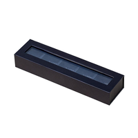Großhandel Benutzerdefinierte Logo Luxus Schwarze Papier-Geschenkbox mit Klarem PVC-Fenster Trennwänden Makronen Schokoladen Kaffeebohnen Verpackungsboxen