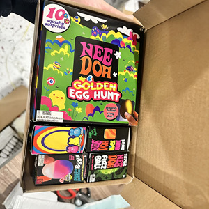 Nouveau produit NeeDoh Golden Egg Treasure Hunt Game - Jouet gyroscopique pour enfants, boîte de <span class=keywords><strong>jeu</strong></span> de Pâques, jouet sensoriel anti-stress à presser - Product Image 4