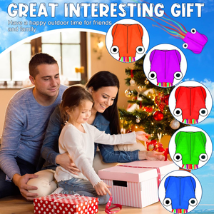 ว่าวปลาหมึก 3 มิติแบบพกพา ง่ายต่อการจัดเก็บ เหมาะสำหรับการตั้งแคมป์และการพักผ่อนกลางแจ้ง - Product Image 4