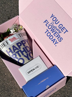 Boîte à fleurs pliable personnalisée en carton ondulé, logo imprimé, double face, finition mate, résistante aux UV, expédition à plat pour économiser sur les frais, emballage écologique