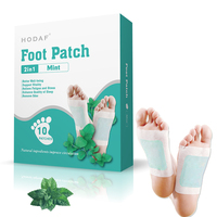Patchs de pieds détox naturels pour l'élimination des toxines et la relaxation