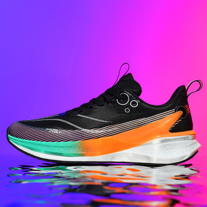 Zapatos Deportivos Casuales Modernos para Hombre con Cordones, Diseño de Tela Tejida Cómoda, Amortiguación de Impactos, Antideslizantes, Suaves, para Todas las Temporadas - Product Image 2