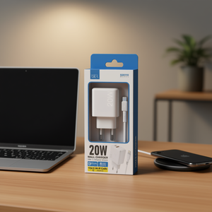 Chargeur mural 20W USB C vers câble IP, charge rapide pour iPhone et appareils Android - Product Image 3