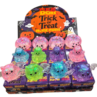 Juguete Blandito de Halloween con Forma de Murciélago, Fantasma y Calabaza, de Subida Lenta, Lindo, para Aliviar el Estrés