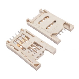 Support de <span class=keywords><strong>carte</strong></span> <span class=keywords><strong>SIM</strong></span> 6P MUP-C7101, connecteur de <span class=keywords><strong>carte</strong></span> SMT, borne de soudure PCB, connecteur électrique pour téléphone portable, vente chaude en Israël, Inde, Vietnam - Product Image 1