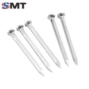 Оптовая цена, закаленные гальванизированные стальные строительные гвозди, обычные строительные бетонные гвозди с гладким хвостовиком - Product Image 5