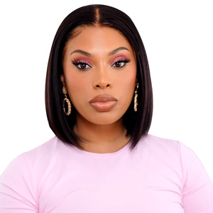 Perruques <span class=keywords><strong>Bob</strong></span> en gros, cheveux humains vierges bruts, lisses et soyeux, perruques courtes <span class=keywords><strong>bob</strong></span> 13x4 avec dentelle frontale pour femmes noires, cuticules alignées - Product Image 5